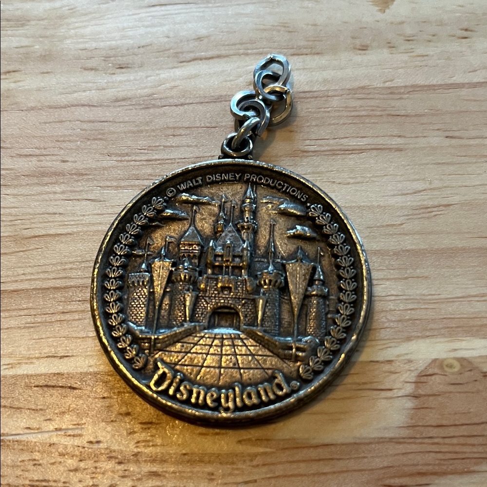 Disneyland Bronze medallion Keychain vintage?